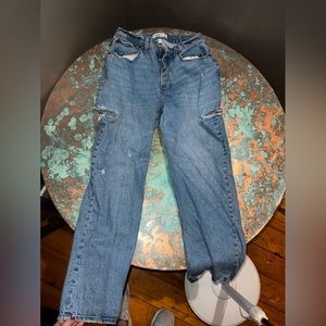 Abercrombie Baggy Jeans! Curve love size 8.